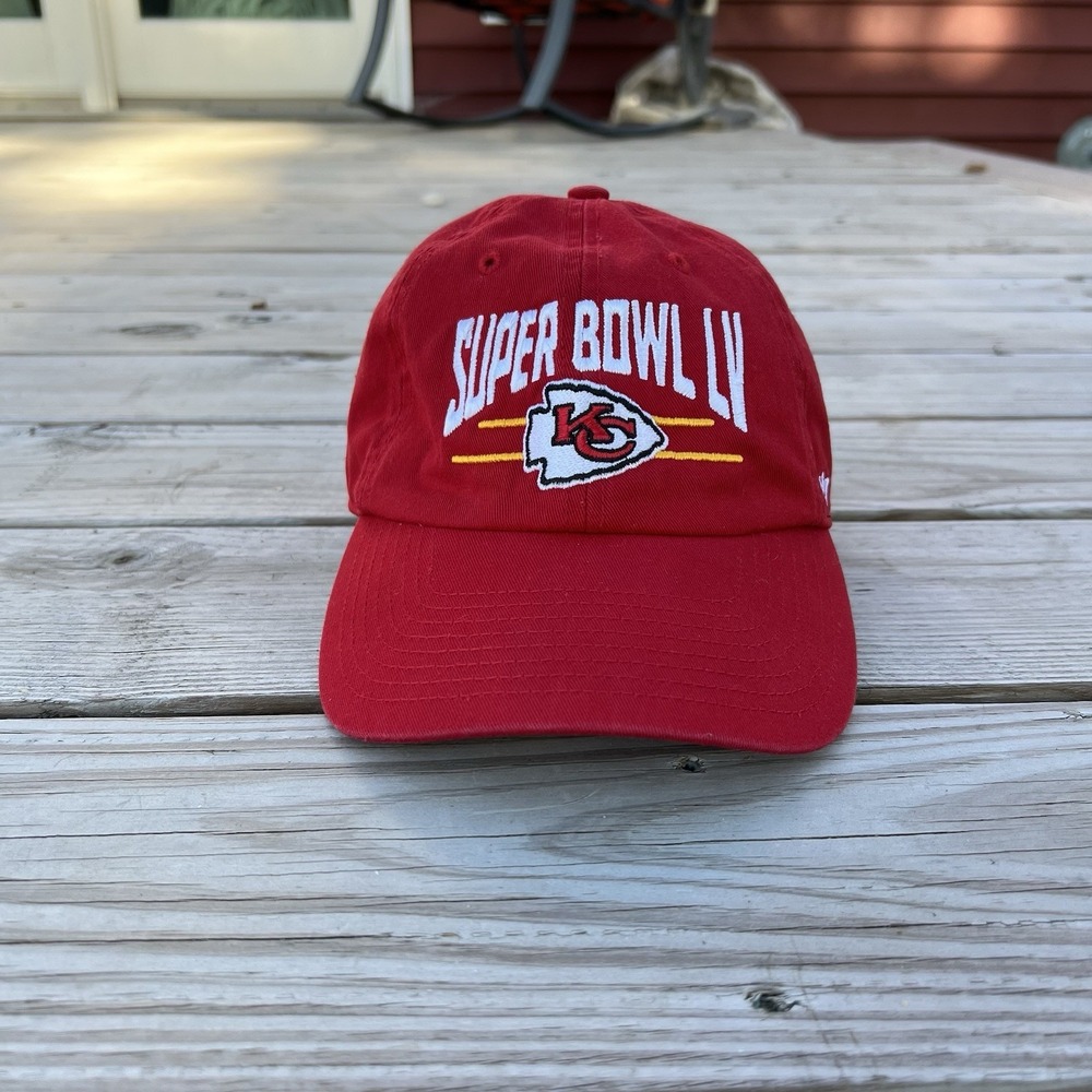 Chiefs Super Bowl 2020 Hat (47'‎ Brand) With Adjustable Buckle